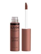 Butter Lip Gloss Lipgloss Sminke Brown NYX Professional Makeup