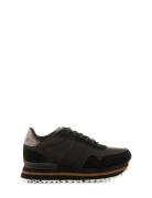 Nora Iii Leather Plateau Lave Sneakers Black WODEN