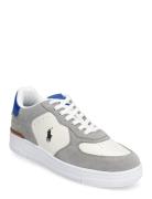 Masters Court Leather-Suede Sneaker Lave Sneakers Grey Polo Ralph Laur...