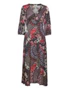 Anita Long Dress Knelang Kjole Multi/patterned ODD MOLLY