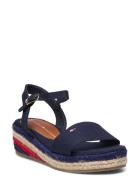 T3A7-32778-0048800- Shoes Summer Shoes Sandals Blue Tommy Hilfiger