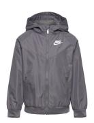 Nkn Windrunner Tynn Jakke Skalljakke Grey Nike