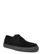 Dawson Low Suede Lave Sneakers Black Fred Perry