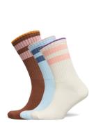 Tenna Thick Sock 3 Pack Lingerie Socks Regular Socks White Becksönderg...