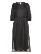 Bikkisz Dress Knelang Kjole Black Saint Tropez