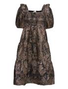 Dress Knelang Kjole Multi/patterned Sofie Schnoor