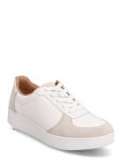 Rally Leather/Suede Panel Sneakers Lave Sneakers White FitFlop