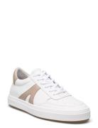Legend - White/Earth Leather Lave Sneakers White Garment Project