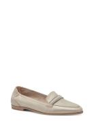 Women Slip-On Mokasiner Lave Sko Gold Tamaris