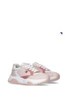 Low Cut Lace-Up Sneaker Lave Sneakers Pink Tommy Hilfiger