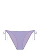 Tema Tanga Swimwear Bikinis Bikini Bottoms Side-tie Bikinis Purple Dor...