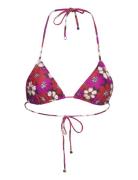 Rue Bikini Top Swimwear Bikinis Bikini Tops Triangle Bikinitops Multi/...