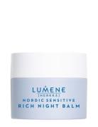 Lumene Nordic Sensitive Rich Night Balm 50 Ml Beauty Women Skin Care F...