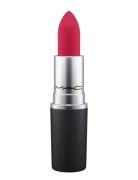 Powder Kiss Lipstick Shocking Revelation Leppestift Sminke Red MAC