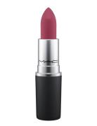 Powder Kiss Lipstick - Burning Love Leppestift Sminke Red MAC