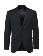 Slhslim-Mylobill Black Blz B Noos Suits & Blazers Blazers Single Breas...