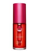 Water Lip Stain 01 Rose Water Lipgloss Sminke Red Clarins