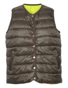 Cc Heart Ivy Reversable Quilted Ves Vests Padded Vests Green Coster Co...