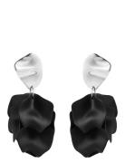 Paloma Earring Black/Silver Øredobber Smykker Black Bud To Rose