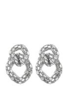 Sparkle Crystal Earring Øredobber Smykker Silver By Jolima
