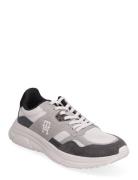 Modern Runner Lth Mix Lave Sneakers Grey Tommy Hilfiger