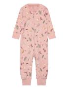 Pyjamas Wood Pyjamas Sie Jumpsuit Pink Lindex
