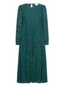 Macenna Dress Knelang Kjole Green Noella