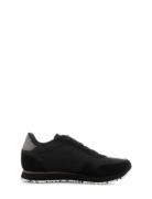 Nora Iii Leather Lave Sneakers Black WODEN
