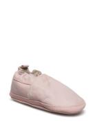 Leather Shoe - Loafer Tøfler Innesko Pink Melton