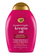Keratin Oil Shampoo 385 Ml Sjampo Nude Ogx