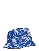 Cotton-Blend Terry Bucket Hat Accessories Headwear Bucket Hats Blue Po...