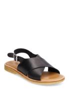 Sandals - Flat - Open Toe - Op Shoes Summer Shoes Sandals Black ANGULU...