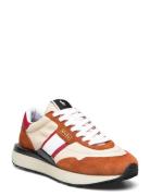 Train 89 Leather & Oxford Sneaker Lave Sneakers Brown Polo Ralph Laure...