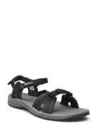 Lakewood Ride Sandal W,030 Flate Sandaler Black Jack Wolfskin