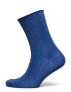 Lucinda Socks Lingerie Socks Regular Socks Blue Mp Denmark