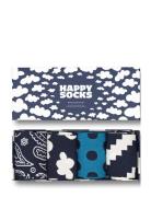 4-Pack Moody Blues Socks Gift Set Lingerie Socks Regular Socks Navy Ha...