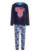 Pyjalong Pyjamas Sett Multi/patterned Spider-man