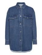 Toniaiw Shirt Jacket Dongerijakke Denimjakke Blue InWear