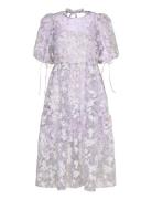 Nicecras Dress Knelang Kjole Purple Cras
