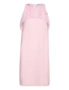 Dresses Light Woven Kort Kjole Pink Esprit Casual
