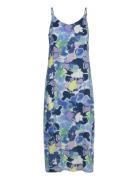 Bymmjoella Slip Dress 3 - Knelang Kjole Blue B.young