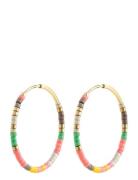 Alison Hoop Earrings Accessories Jewellery Earrings Hoops Multi/patter...
