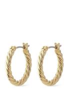 Cece Recycled Twisted Hoop Earrings Accessories Jewellery Earrings Hoo...