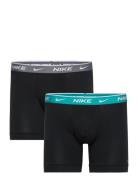 Boxer Brief 2Pk Boksershorts Black NIKE Underwear