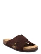 Abbie Shoes Summer Shoes Sandals Brown Axelda