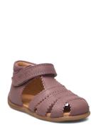Starters™ Scallop Velcro Sandal Shoes Summer Shoes Sandals Purple Pom ...