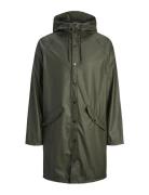 Jjeurban Rain Coat Noos Outerwear Rainwear Rain Coats Khaki Green Jack...