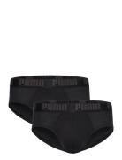 Puma Men Everyday Brief 2P Underbukser Y-frontunderbukser Black PUMA