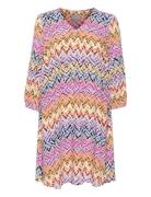 Cukendall Short Dress Kort Kjole Multi/patterned Culture