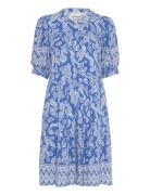 Fqadney-Dress Knelang Kjole Blue FREE/QUENT